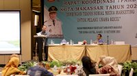 Rakor TPAKD, Sekda Makassar Dorong Pelaku UMKM Pasarkan Produk Lewat Media Sosial