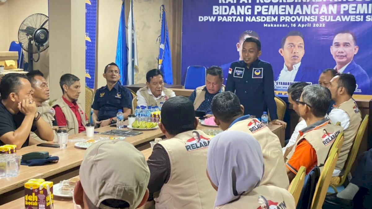 Promosi Capres, NasDem Sulsel Kolaborasi 7 Kelompok Relawan Anies