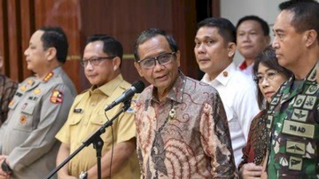Ketua Tim Gabungan Independen Pencari Fakta, Mahfud MD (dokumen: ist)