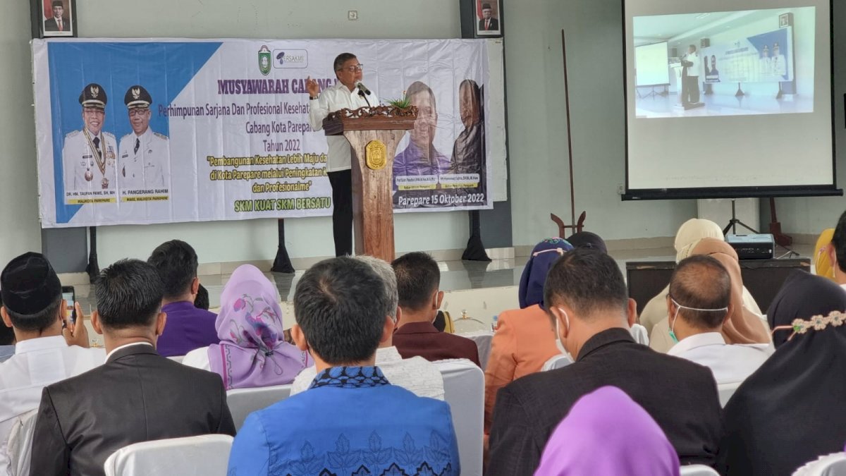 Buka Muscab Persakmi, Taufan Pawe Pesan Berkontribusi Pelayanan Kesehatan