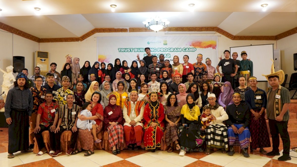 MIPG Makassar Gelar Trustbuilding Camp Tumbuhkan Kedamaian dan Persatuan