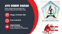 Jelang Mubes IV dan Temu Alumni Nasional, IKA SMES/SMKN 1 Makassar Bakal Donor Darah 23 Oktober