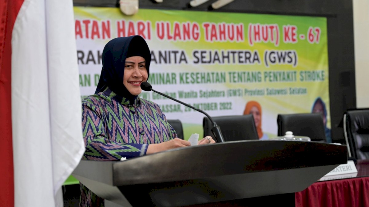 Hadiri HUT GWS, Ini Harapan Ketua TP PKK Kota Makassar