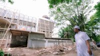 Andi Sudirman Tinjau Progres Pembangunan Masjid Nurul Amir di Kantor Gubernur Sulsel