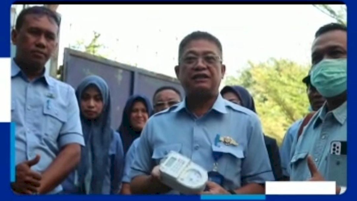 PDAM Kota Makassar Luncurkan Meteran Token Demi Permudah Pelayanan Pelanggan