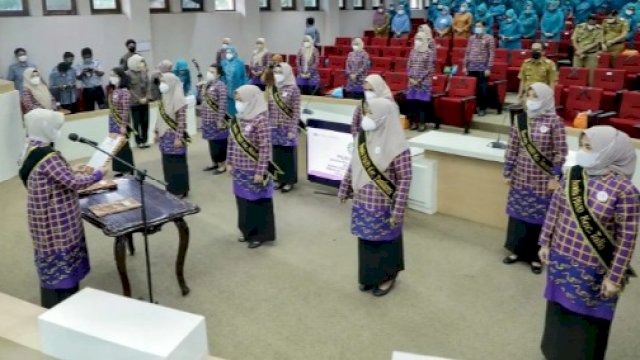 Pelantikan TP PKK Kacamatan (dokumen: istimewa)