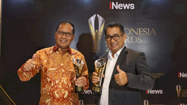 Wali Kota Makassar, Danny Pomanto raih penghargaan di Indonesia Award 2022 (dokumen: istimewa)