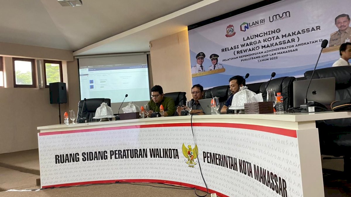 Permudah Pelayanan Publik, Pemkot Makassar Launching Aplikasi Rewako Makassar