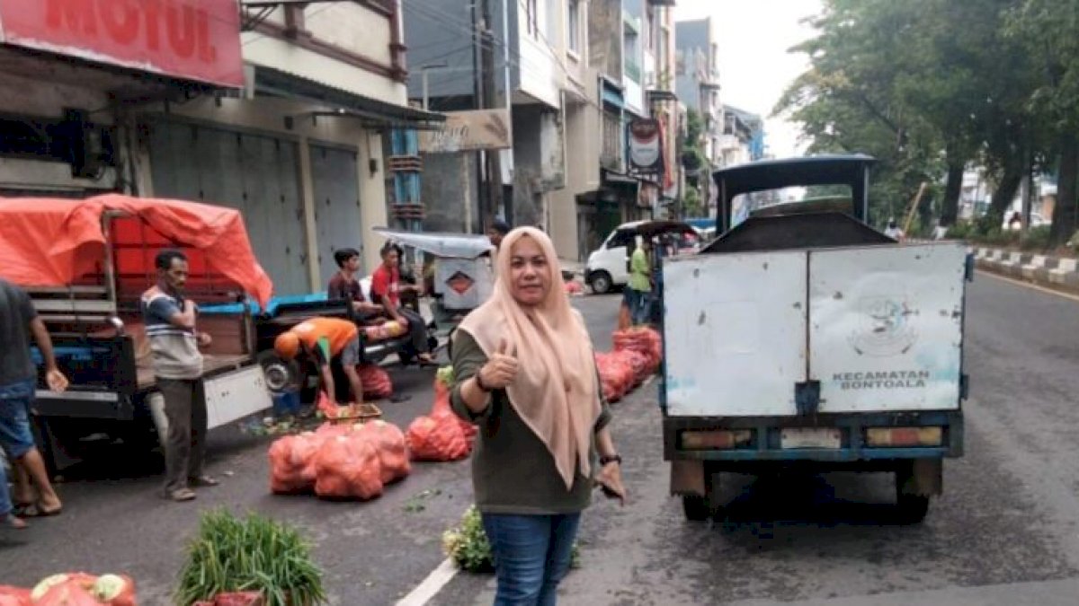 Camat Bontoala Bakal “Sulap” Pasar Kalimbu Jadi Warna-warni