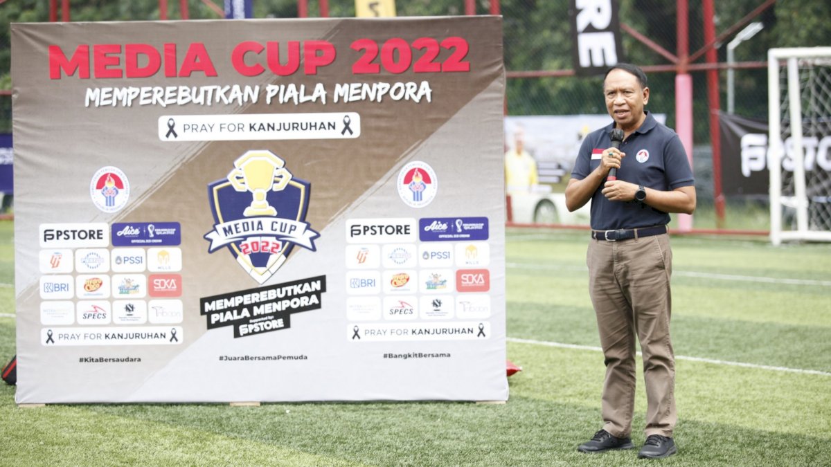 Menpora Zainuddin Amali Puji Pelaksanaan Media Cup 2022
