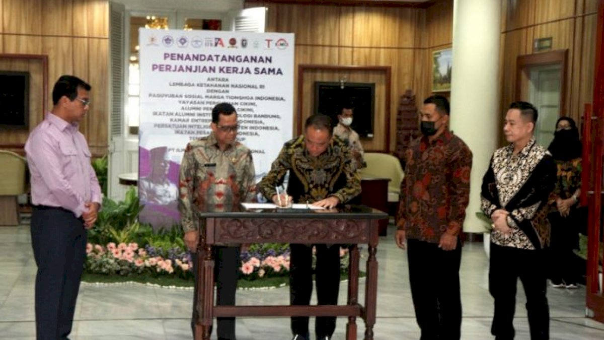 Kerja Sama PSMTI dan Lemhannas RI Beri Pelatihan Taplai Kebangsaan Ciptakan Agen Perubahan