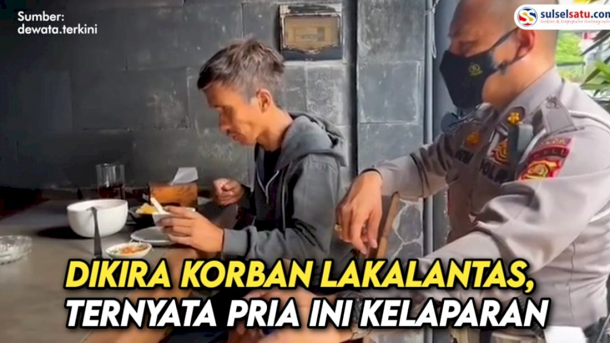 VIDEO: Dikira Korban Lakalantas, Ternyata Pria Ini Kelaparan Lantaran Tertinggal Rombongan Study Tour