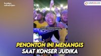 VIDEO: Penonton Ini Menangis Saat Konser Judika di Acara HUT Kota Baubau ke-481