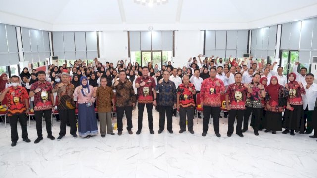 Guru di Kabupaten Gowa yang akan ikut Penddikan Profesi Guru di Universitas Islam Negeri Alauddin Makassar (dokumen: istimewa).