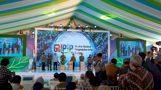 Launching GNPIP di taman Maccini Sombala of Indonesia (Sri Wahyudi Astuti / Sulselsatu.com).