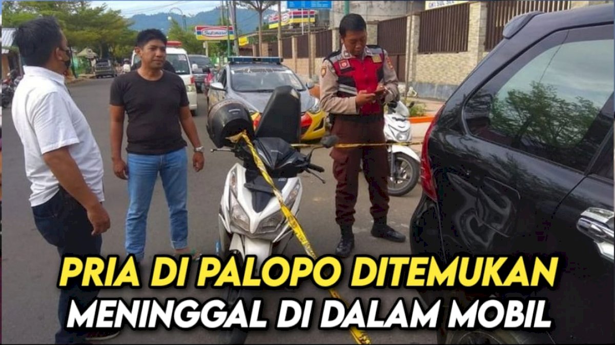 VIDEO: Pria di Palopo Ditemukan Meninggal di Dalam Mobil