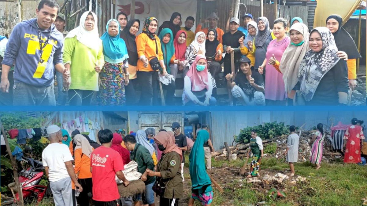 Pupuk Solidaritas, Warga di Kelurahan Rappokalling Rutin Gelar Kerja Bakti
