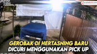 VIDEO: Gerobak di Hertasning Baru Dicuri Menggunakan Pick Up, Aksinya Terekam CCTV