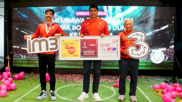 Press Conference IOH untuk peluncuran paket internet nonton Piala Dunia Qatar 2022 (dokumen: istimewa)
