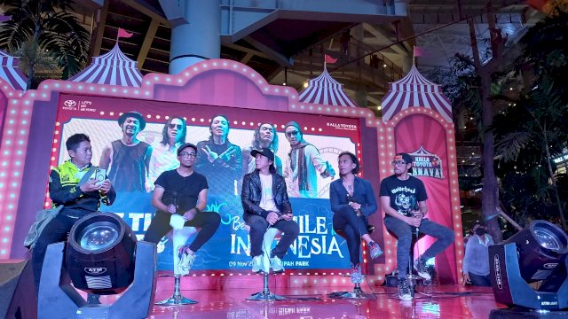 Meet and greet Slank di NIPAH Park (Sri Wahyu Diastuti / Sulselsatu.com)