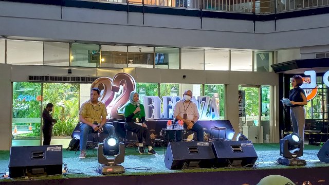 Press conference 22 eleganza MaRI (Sri Wahyu Diastuti / Sulselsatu.com)