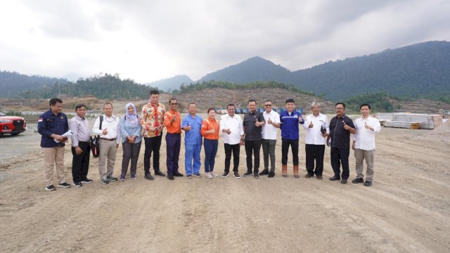 Kunjungan kerja Panja Komisi VII areal operasional PT Vale di Pulau Sambalagi Morowali (dokumen: istimewa)