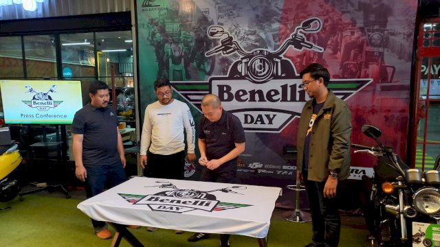 Kick off Benelli Day di Garage Mal Ratu Indah (Sri Wahyu Diastuti / Sulselsatu.com)