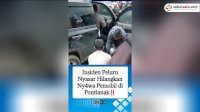 VIDEO: Insiden Peluru Nyasar Hilangkan Nyawa Pemobil di Pontianak