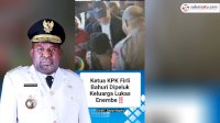VIDEO: Momen saat Ketua KPK Firli Bahuri Dipeluk Keluarga Gubernur Lukas Enembe