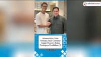VIDEO: Momen Erick Thohir bersama Anak Gubernur Ganjar Pranowo Bahas Pentingnya Pendidikan