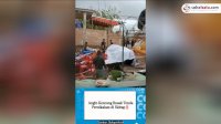 VIDEO: Angin Kencang Rusak Tenda Pernikahan di Sidrap