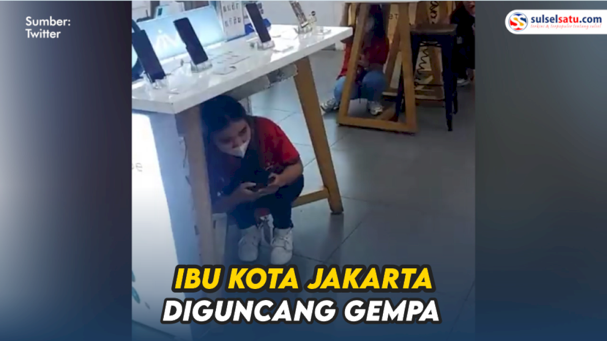 VIDEO: Ibu Kota Jakarta Diguncang Gempa