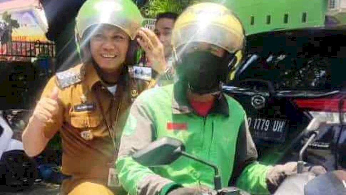 Tekan Kemacetan, Camat Tallo Imbau Gunakan Ojol Meskipun Bukan Hari Selasa