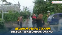 VIDEO: Relawan Dicegat Sekelompok Orang, Diduga Minta Barang Bantuan Korban Gempa Diturunkan
