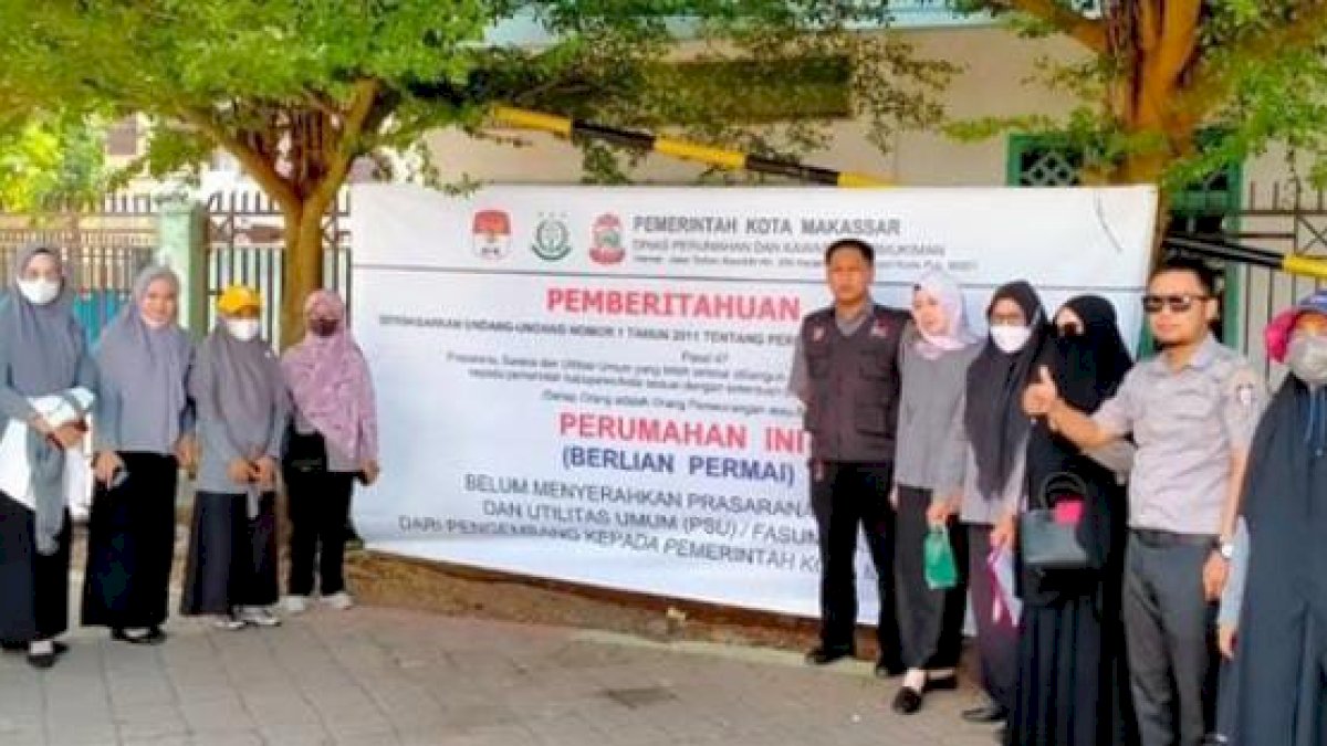 Disperkim Kembali Melakukan Pengawasan dan Penindakan PSU Perumahan di 5 Titik