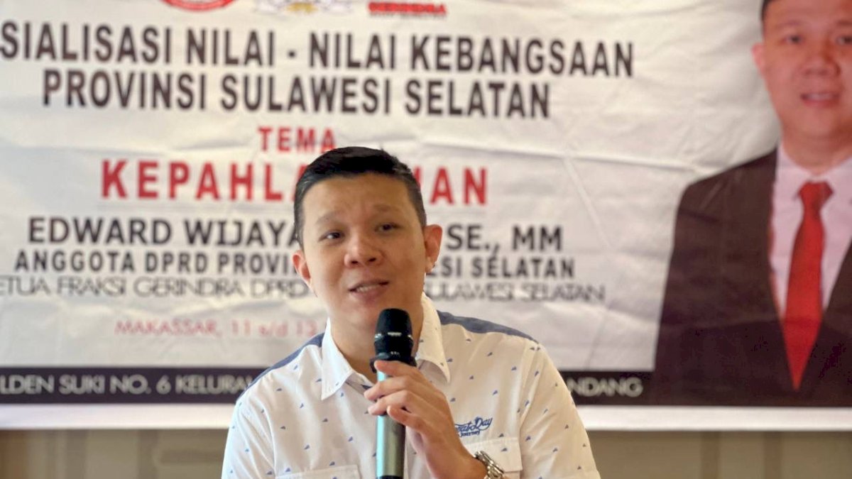 Edward Horas Sosialisasi Nilai-Nilai Kebangsaan Tentang Kepahlawanan
