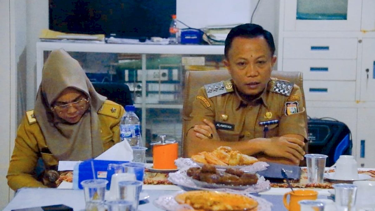 Camat Tallo Didampingi Sekcam Gelar Rakor Bersama BPJS Ketenagakerjaan
