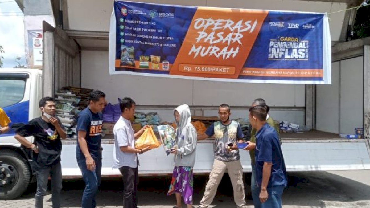 Selama Dua Hari, Disdag Makassar Gelar Operasi Pasar Murah di Kecamatan Mariso