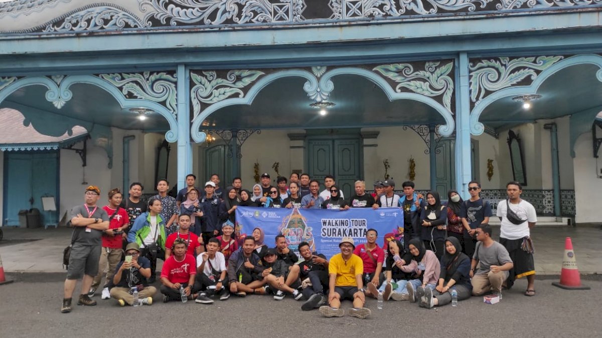 Walking Tour Kota Solo Jadi Pembuka Rangkaian Rakornas Genpi