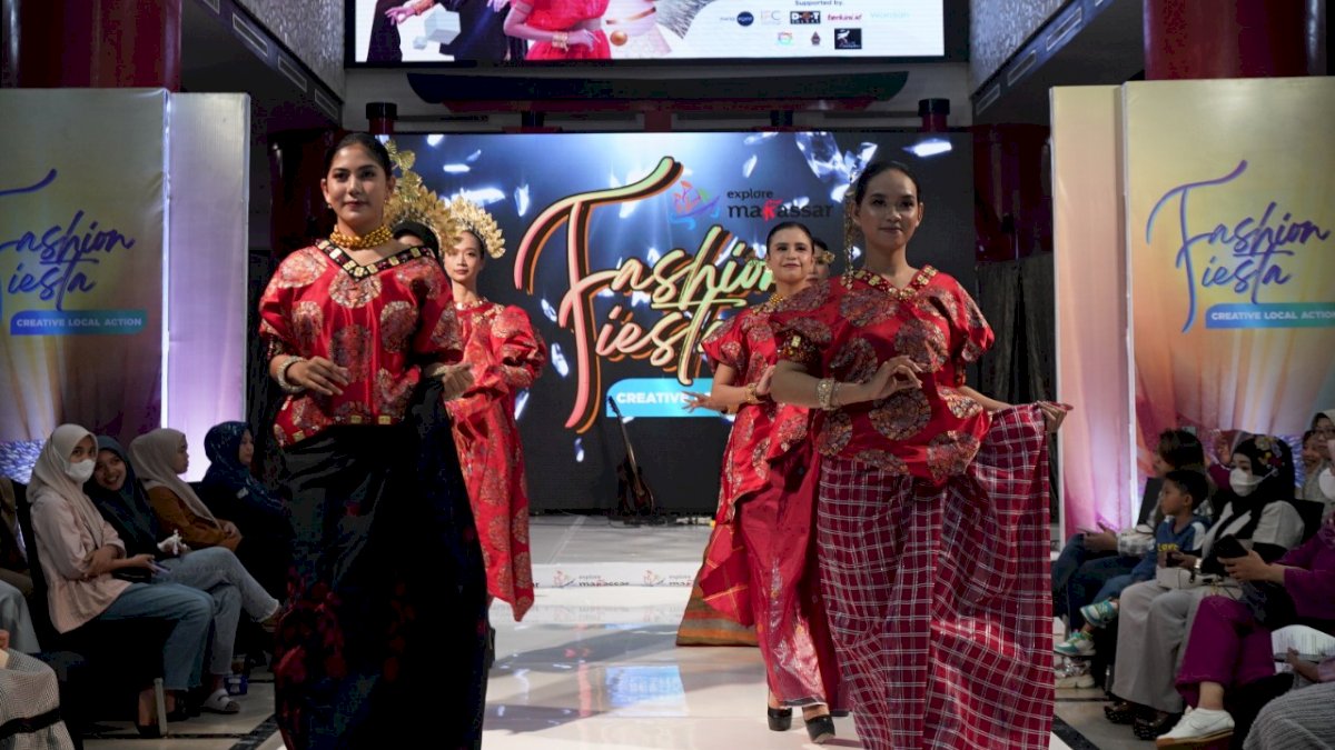 Dispar Kota Makassar Wadahi Pelaku Ekonomi Kreatif Promosi Lewat Fashion Fiesta