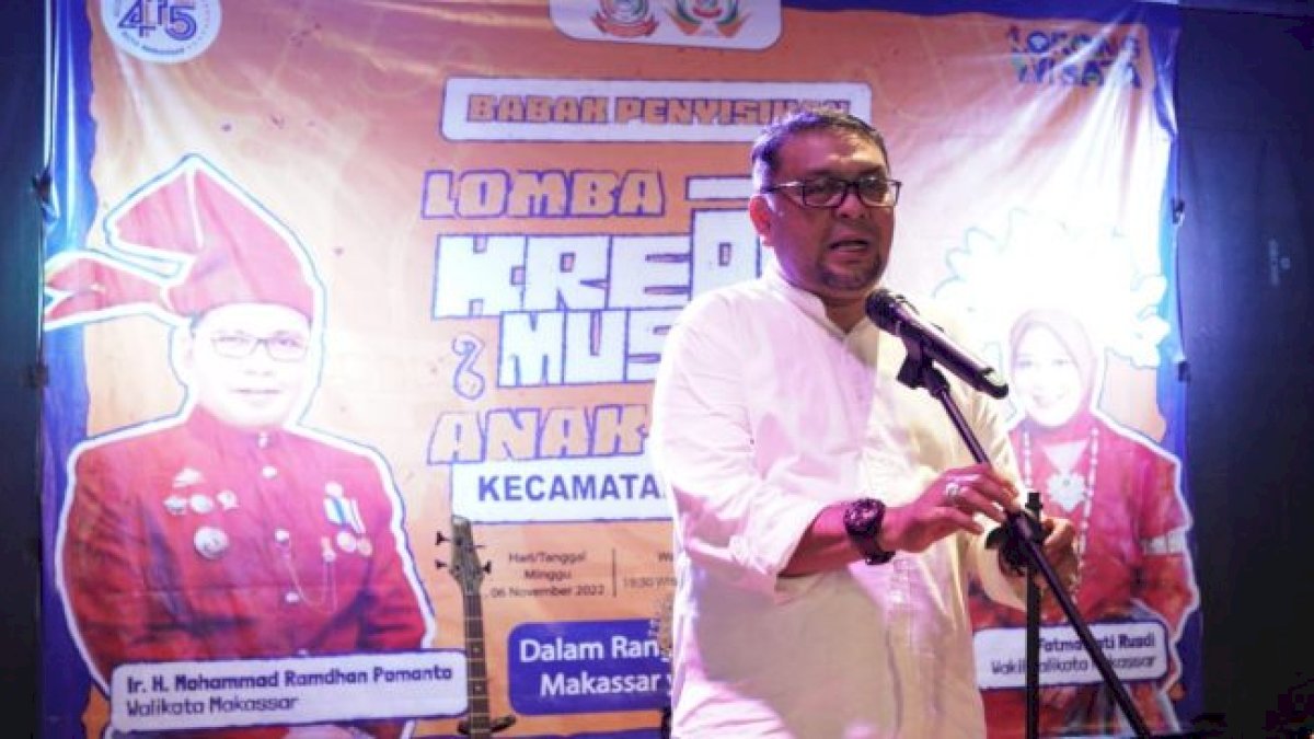 Kecamatan Rappocini Gelas Lomba Kreasi Musik Anak Lorong Sambut HUT Kota Makassar