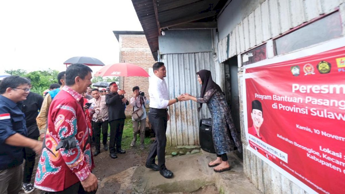 581 Rumah Tangga di Gowa Dapat Bantuan Pasang Listrik Baru