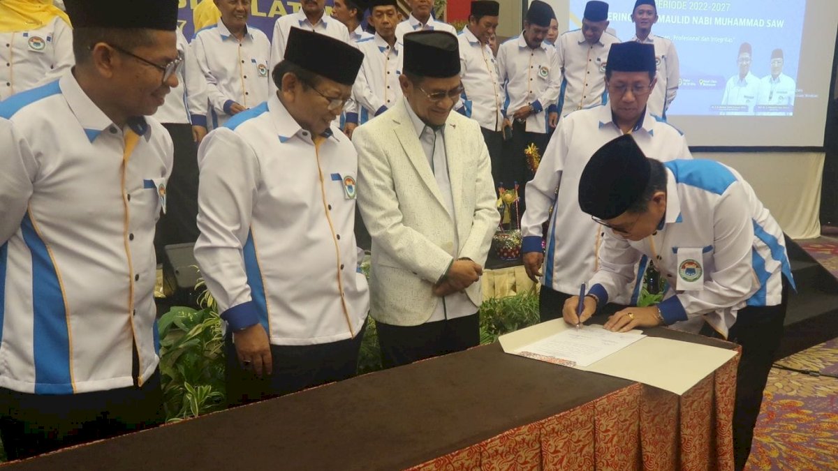 Prof Husain Syam Resmi Dilantik Sebagai Ketua Dewan Pakar IKA PMII