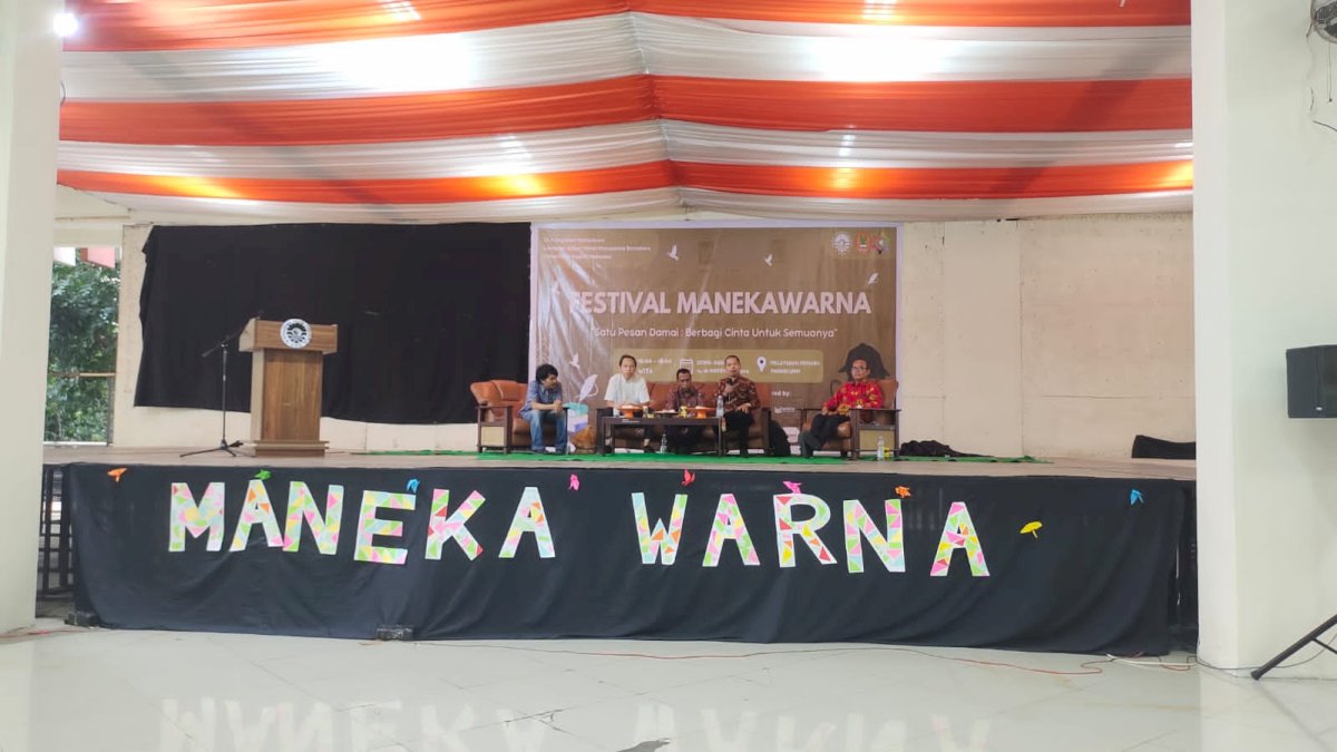 Peringati Hari Toleransi Internasional, UKM LKIMB UNM Gelar Festival Manekawarna