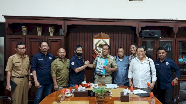 PD RPH saat audiensi dengan Wali Kota Makassar Danny Pomanto (dokumen: istimewa)