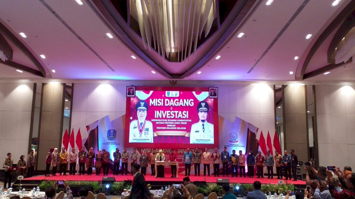 Pemprov Jawa Timur dan Sulawesi Selatan Jalin Kerja Sama Akselerasi Perekonomian