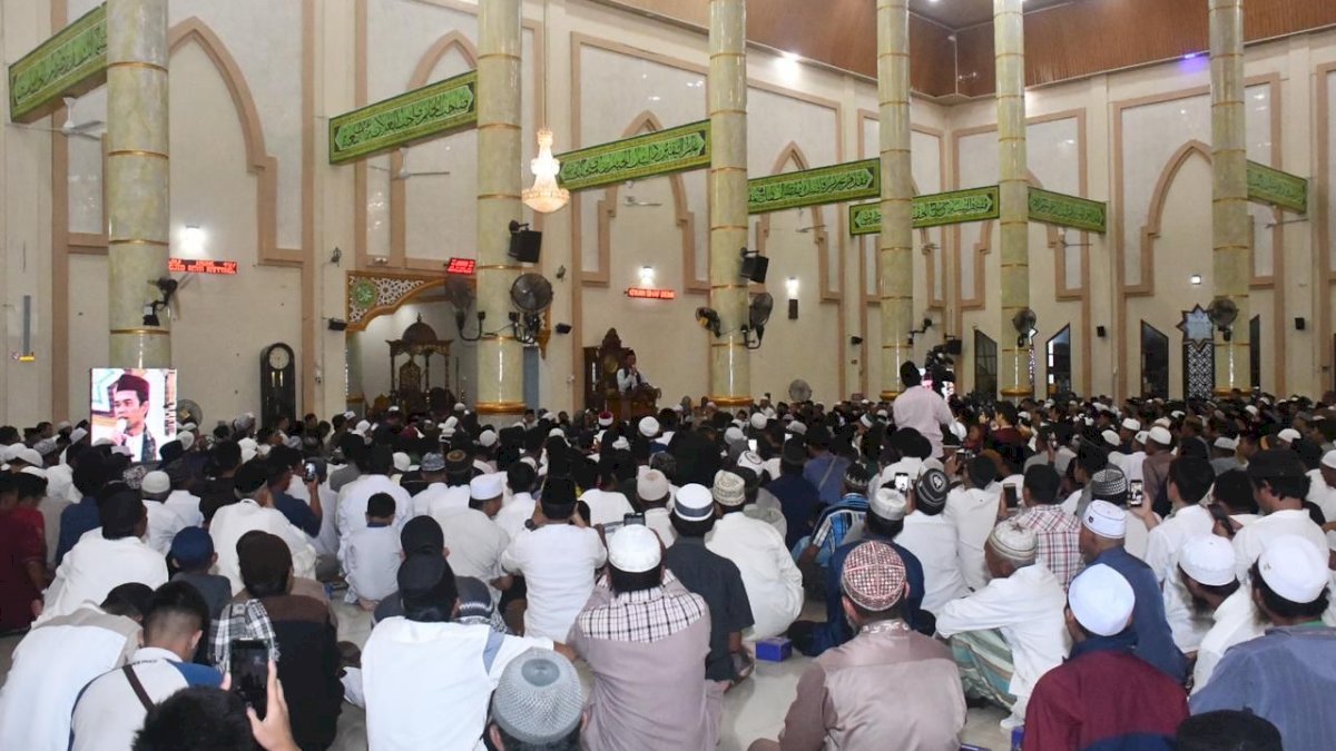 Tabligh Akbar yang Digelar Rusdi Masse di Sidrap Dihadiri Ribuan Warga