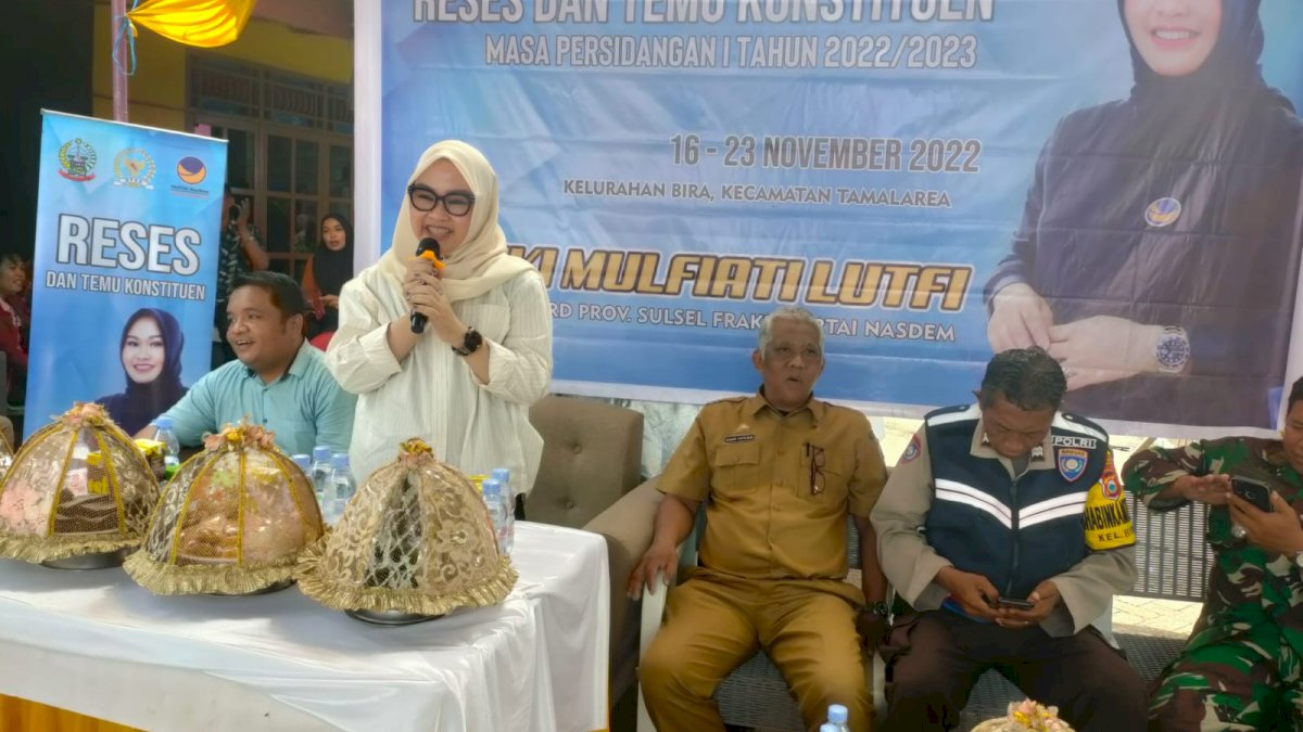 Rezki Mulfiati Siap Perjuangkan Aspirasi Warga Kelurahan Bira