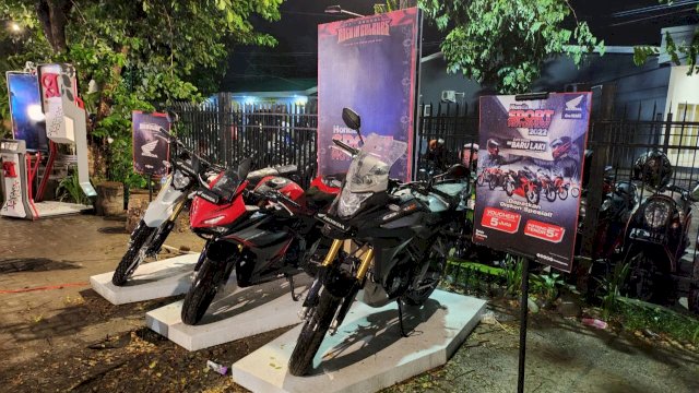 Motor sport yang mejeng di Rock In Celebes (dokumen: istimewa)