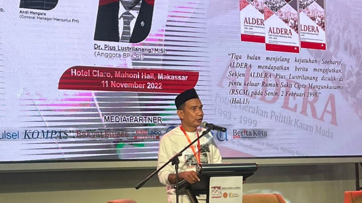 Bedah Buku Aldera Dihadiri Deretan Tokoh